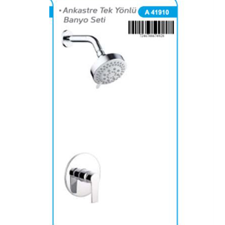 05- ANKASTRE TEK YÖNLÜ BANYO SETİ 